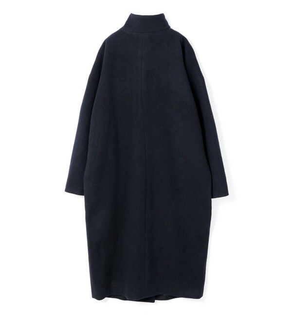 mizuiro ind「mizuiro ind ウールブレンドスタンドカラーコート」|その他|