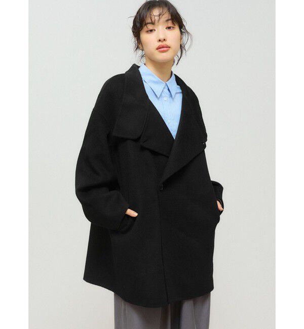 MIDIUMISOLID「MIDIUMISOLID for Ladies スタンドリバーコート」|その他|