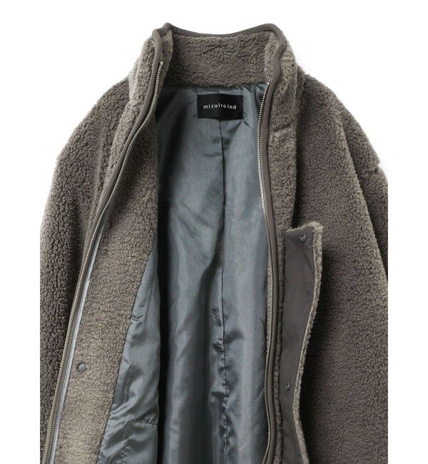 mizuiro ind「mizuiro ind ボアブルゾン」|その他|