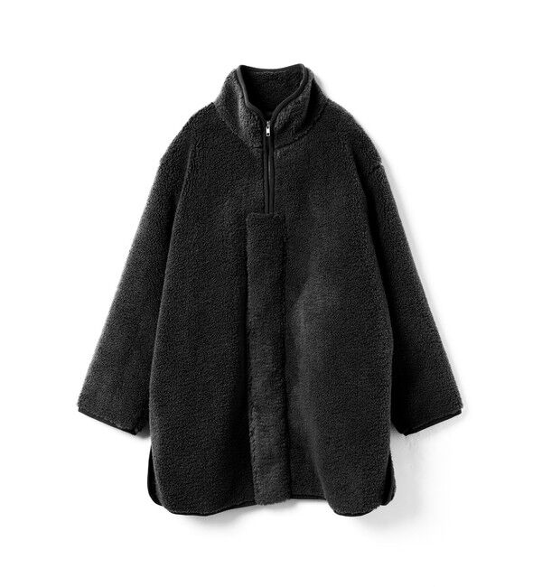 mizuiro ind「mizuiro ind ボアブルゾン」|その他|ブラック