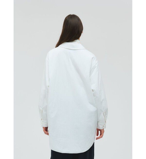 mizuiro ind「mizuiro ind ワイドパディングシャツジャケット」|その他|