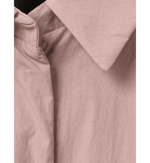 mizuiro ind「mizuiro ind ワイドパディングシャツジャケット」|その他|