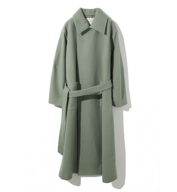 MIDIUMISOLID「MIDIUMISOLID ベルト付きロングコート」|その他|