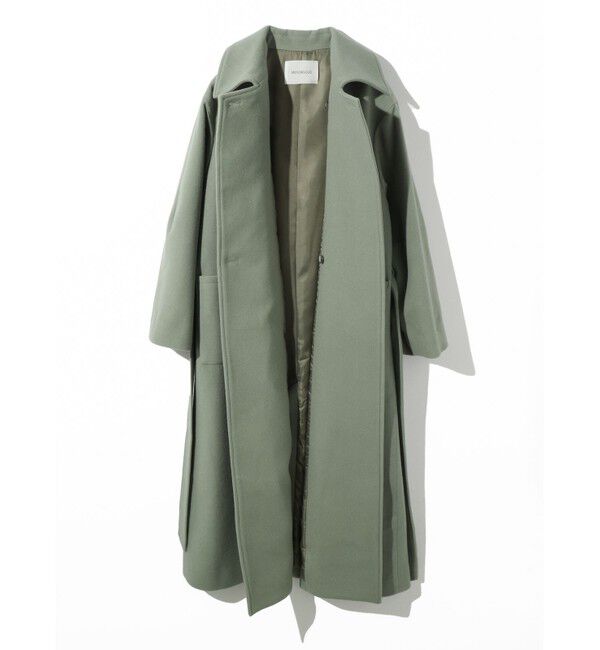 MIDIUMISOLID「MIDIUMISOLID ベルト付きロングコート」|その他|