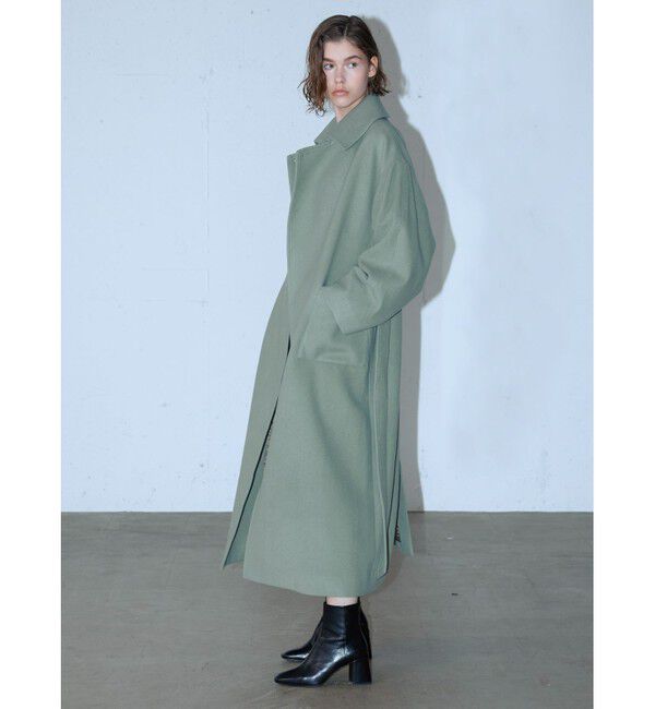 MIDIUMISOLID「MIDIUMISOLID ベルト付きロングコート」|その他|