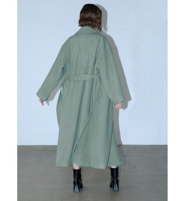 MIDIUMISOLID「MIDIUMISOLID ベルト付きロングコート」|その他|