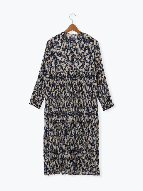 Lugnoncure「ボタニカル柄シワ加工ワンピース《2025spring catalog item》」|ワンピース|