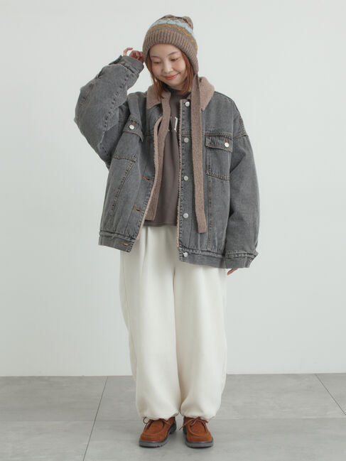 Samansa Mos2「シンプルロゴアソート裏起毛スウェット」|Tシャツ・カットソー|