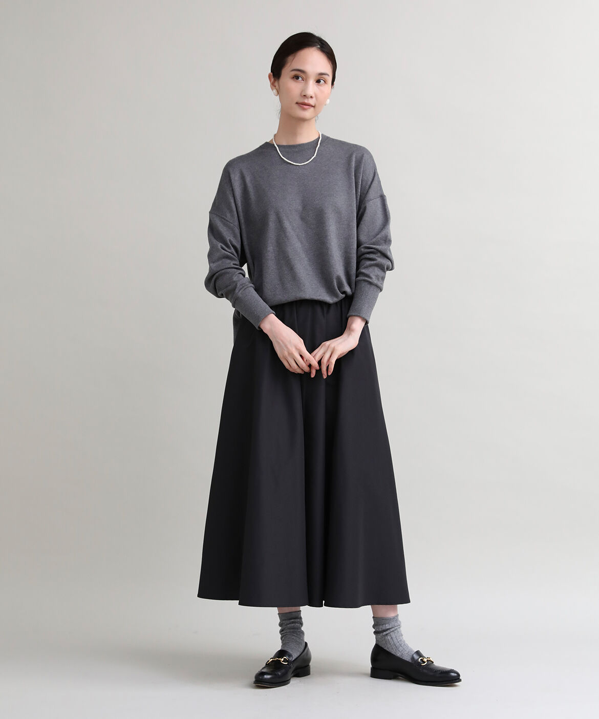 DAY by DAY it&rsquo;s international「クルーネックニット《オーガニックエアーコットン》」|ニット・セーター|