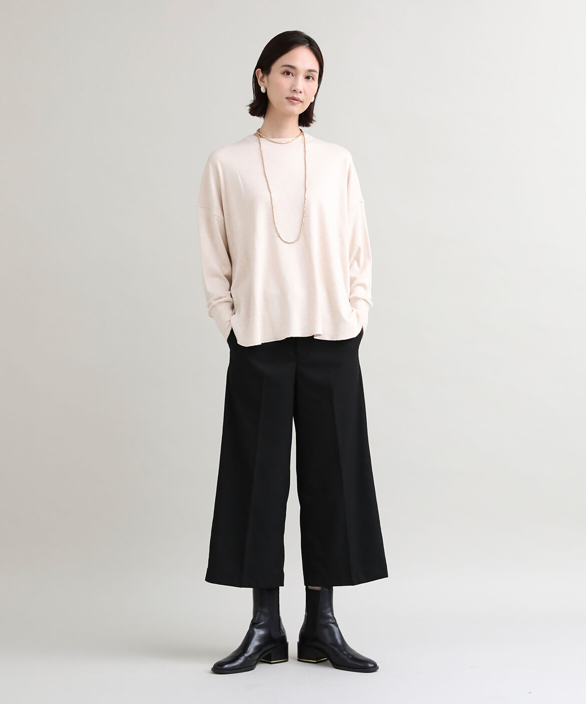 DAY by DAY it&rsquo;s international「クルーネックニット《オーガニックエアーコットン》」|ニット・セーター|