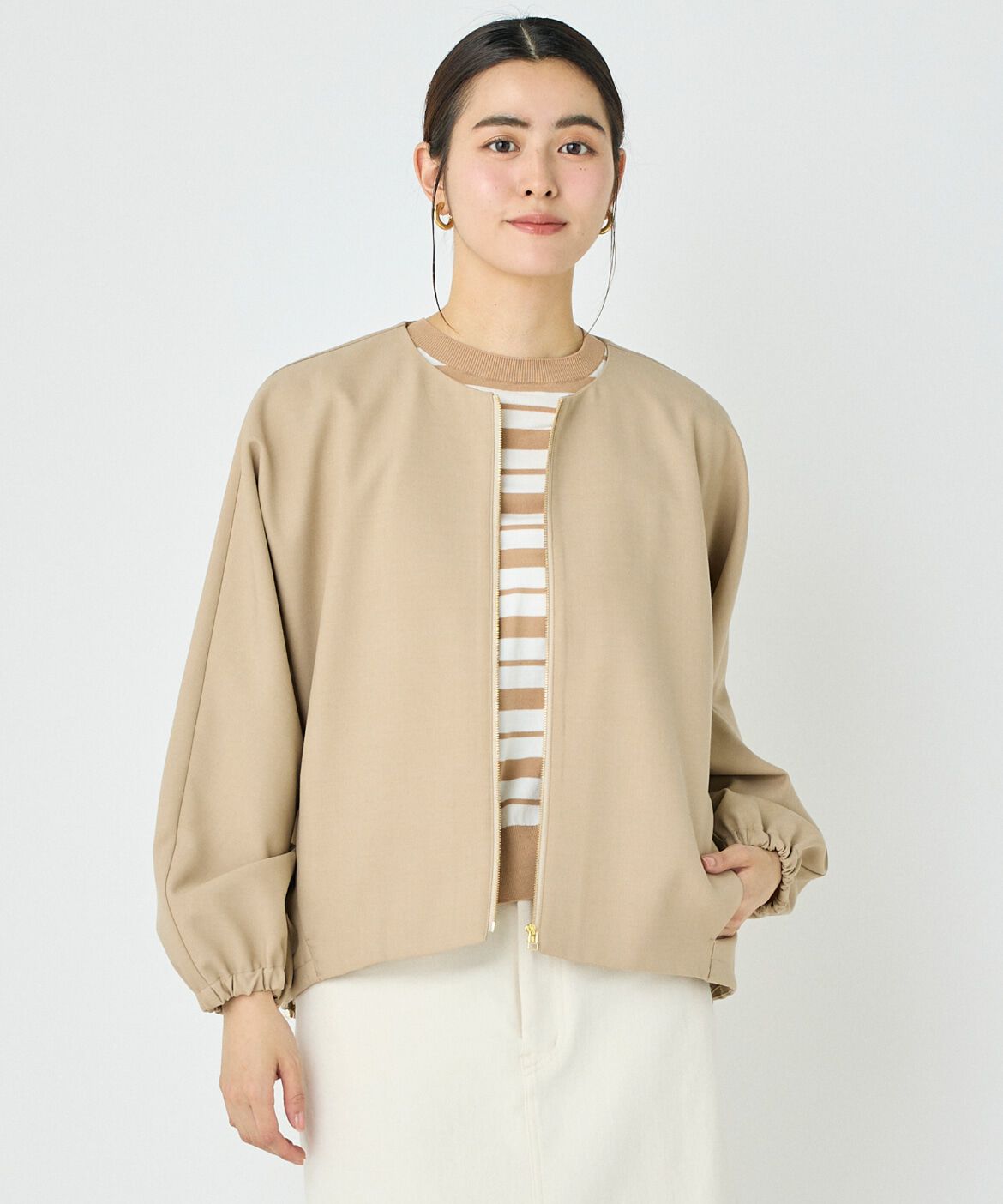 DAY by DAY it&rsquo;s international「ドルマンショートブルゾン」|その他|キャメル1