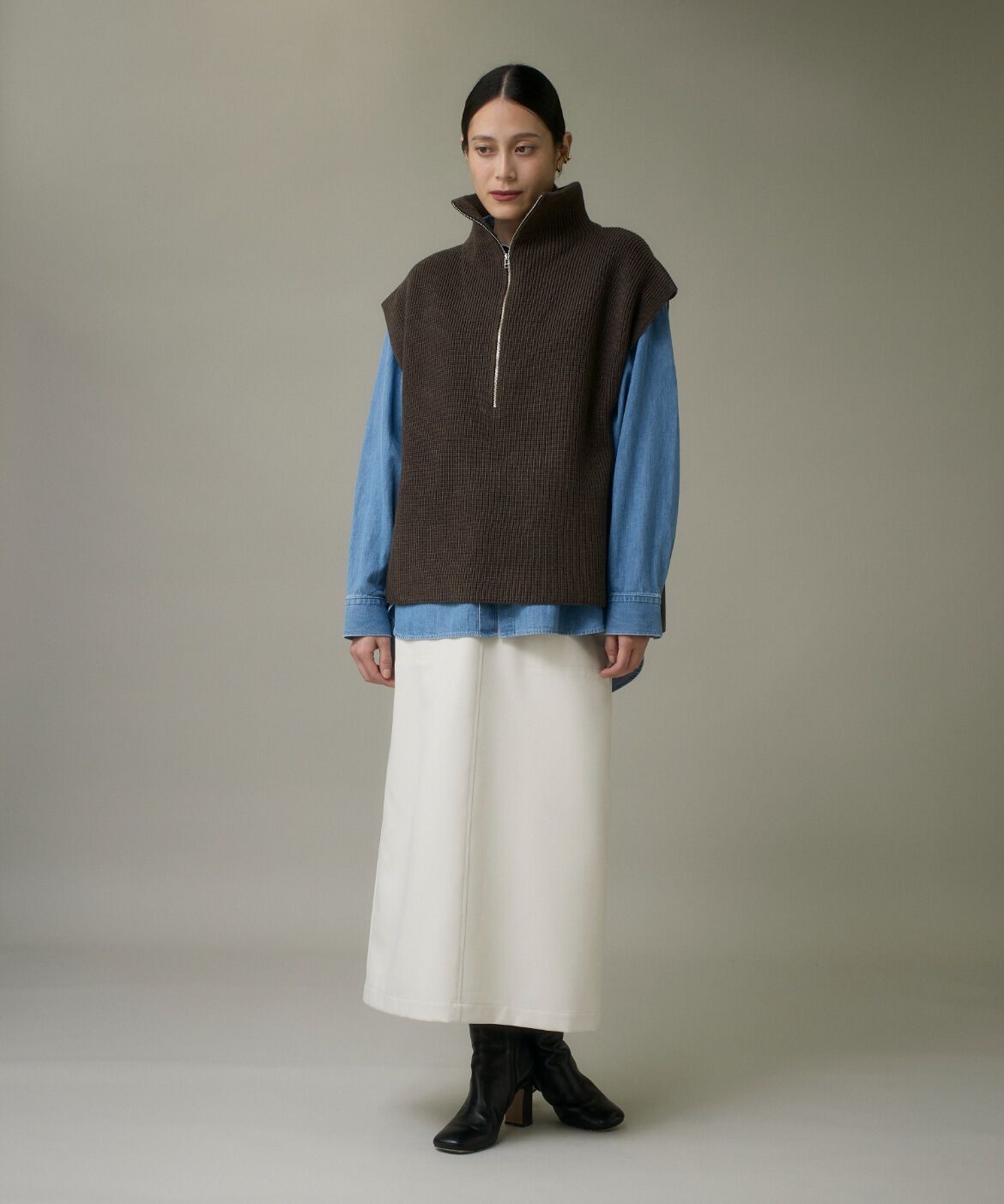 DAY by DAY it&rsquo;s international「イージースカート《ウーリッシュフラノライト》」|スカート|