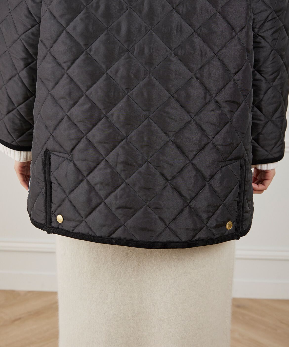 INED「《Traditional Weatherwear》キルティングコート　ARKLEY A-LINE MIDDLE」|その他|