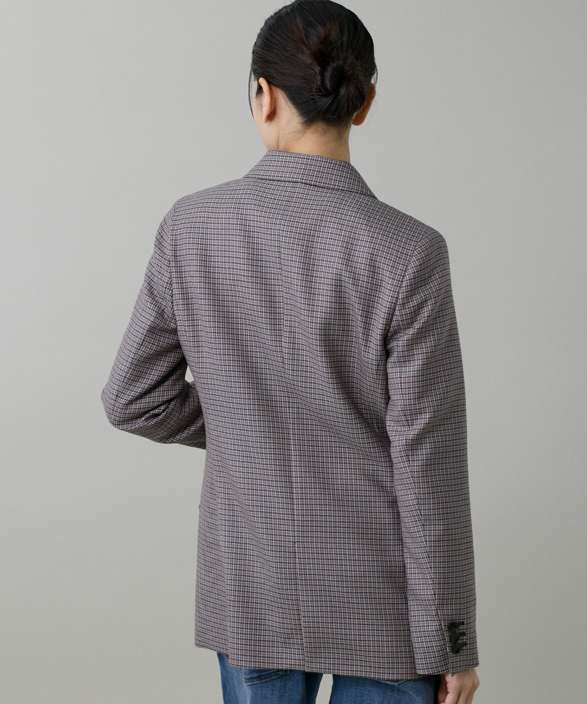 INED「《大きいサイズ》定番ダブルブレストジャケット」|その他|