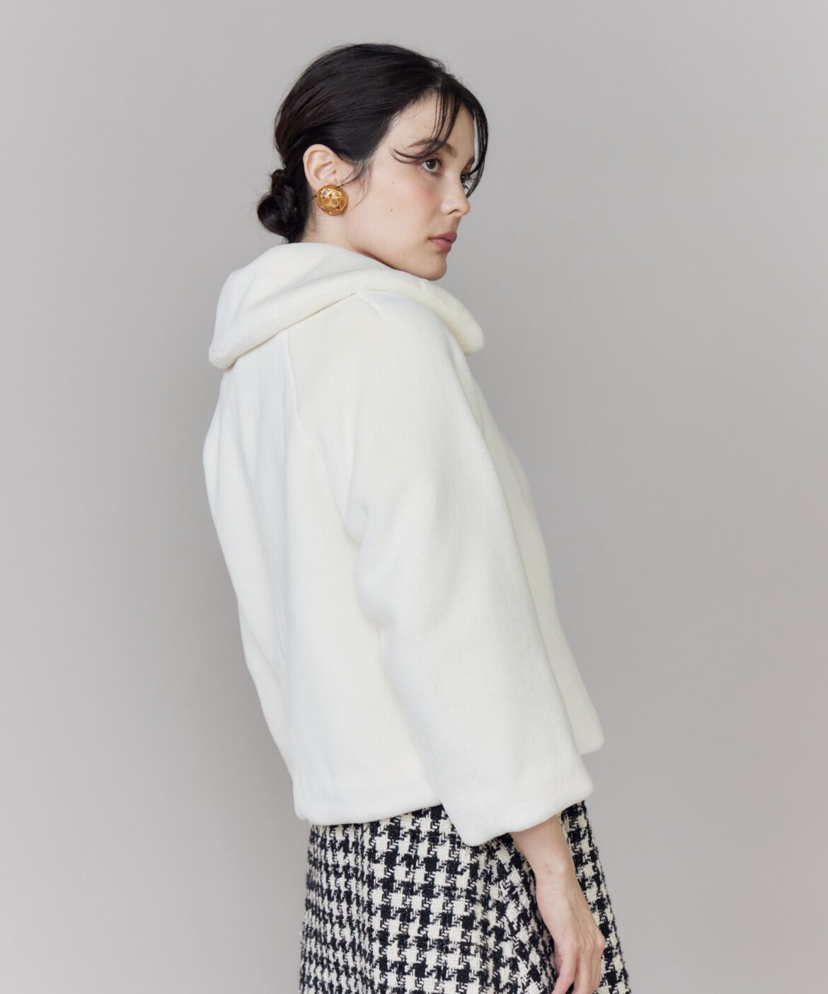 Maglie le cassetto「《M Maglie le cassetto》ふわふわファーブルゾン」|その他|