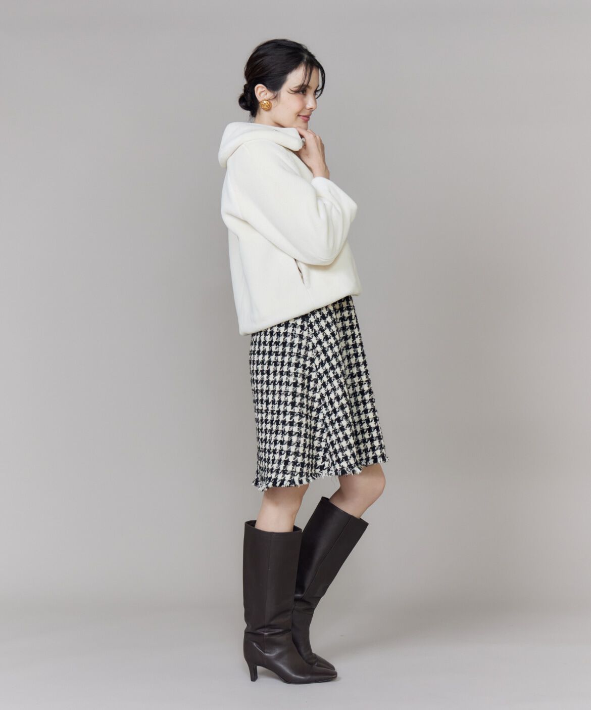 Maglie le cassetto「《M Maglie le cassetto》ふわふわファーブルゾン」|その他|