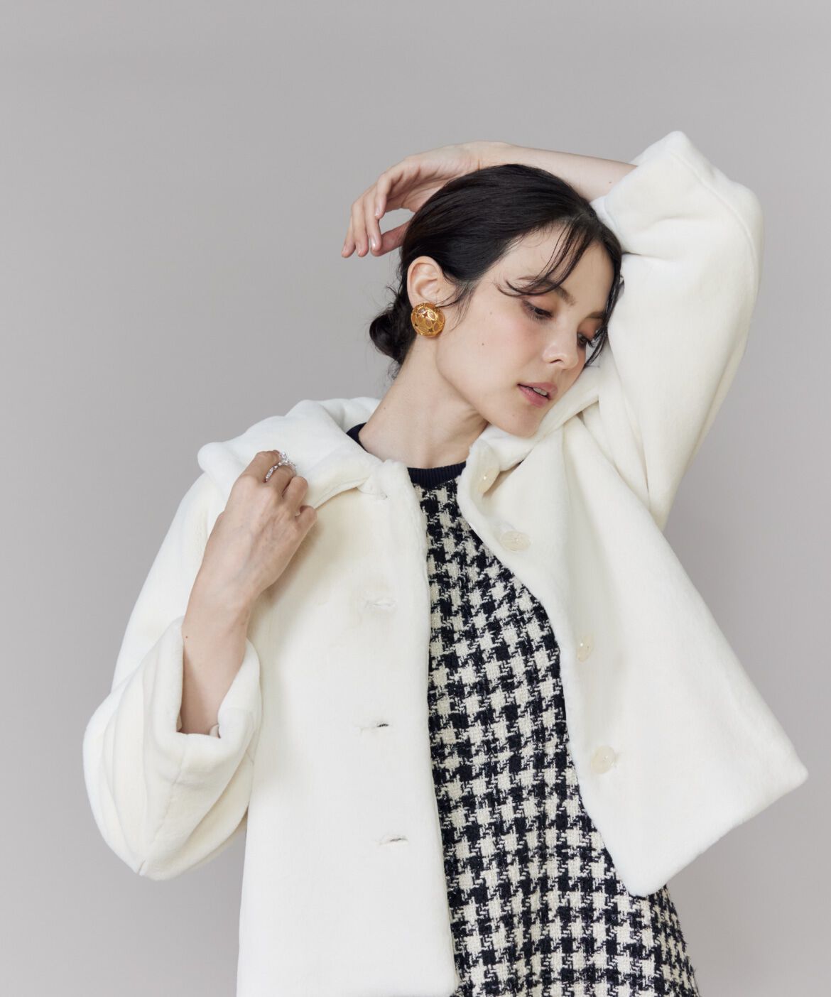 Maglie le cassetto「《M Maglie le cassetto》ふわふわファーブルゾン」|その他|