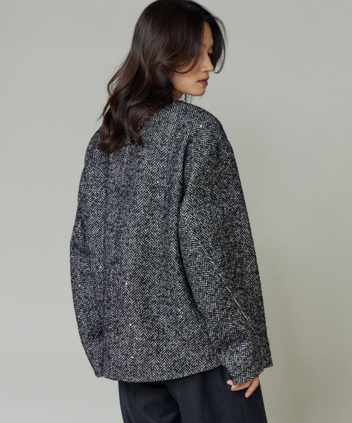 la veille by SUPERIOR CLOSET「ノーカラーブルゾン」|その他|