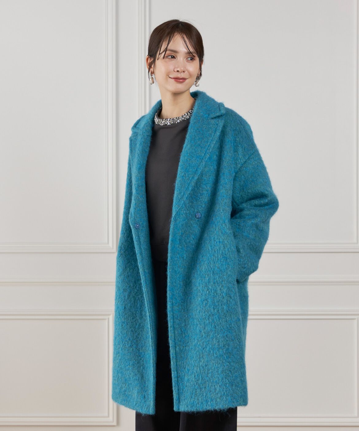 Le Souk「シャギーチェスターコート」|その他|