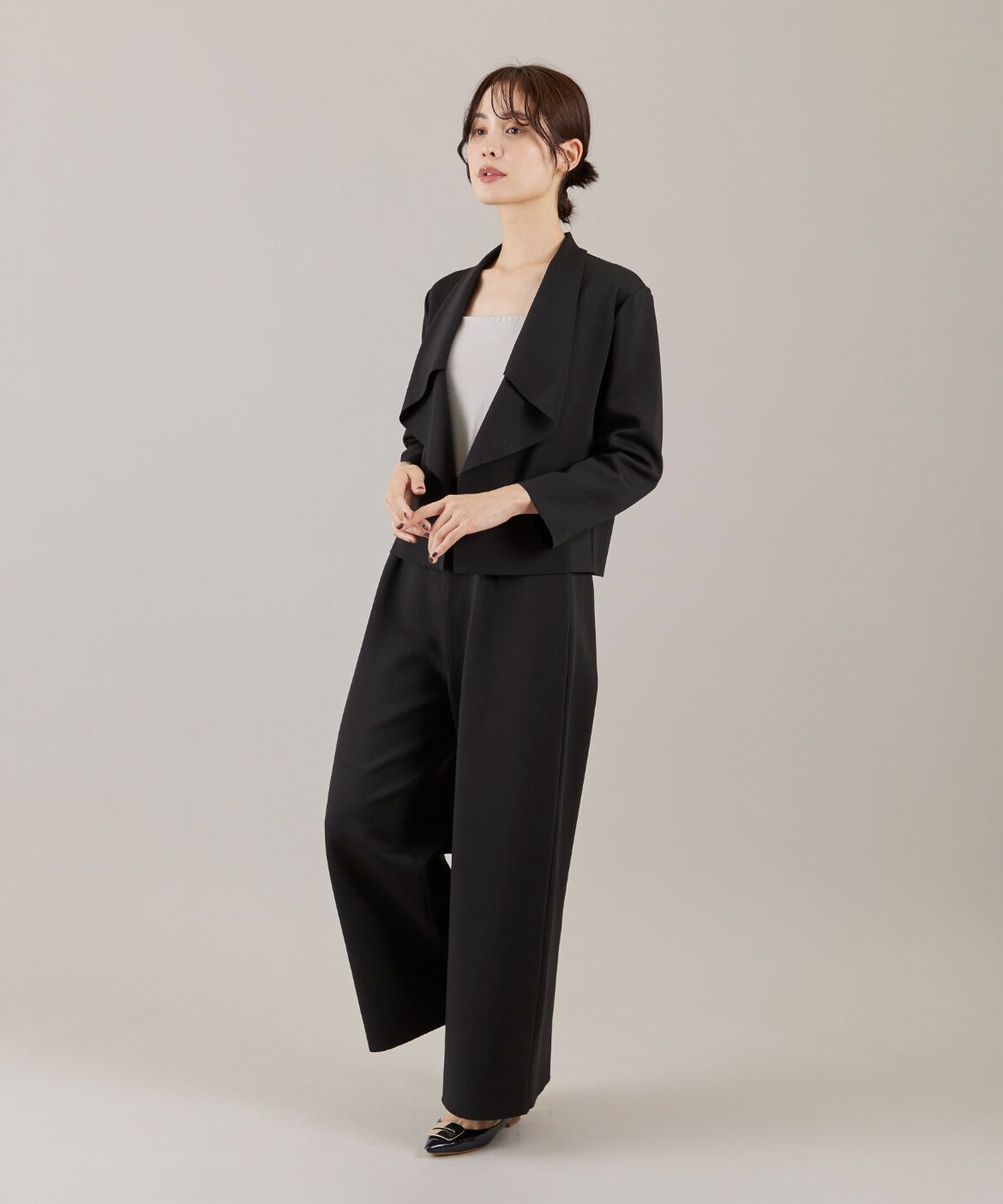 ef-de Black「ダンボールニットショートジャケット」|その他|