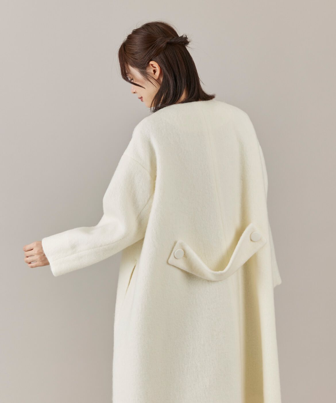 Maglie le cassetto「モヘヤテントラインコート《WEB限定》」|その他|