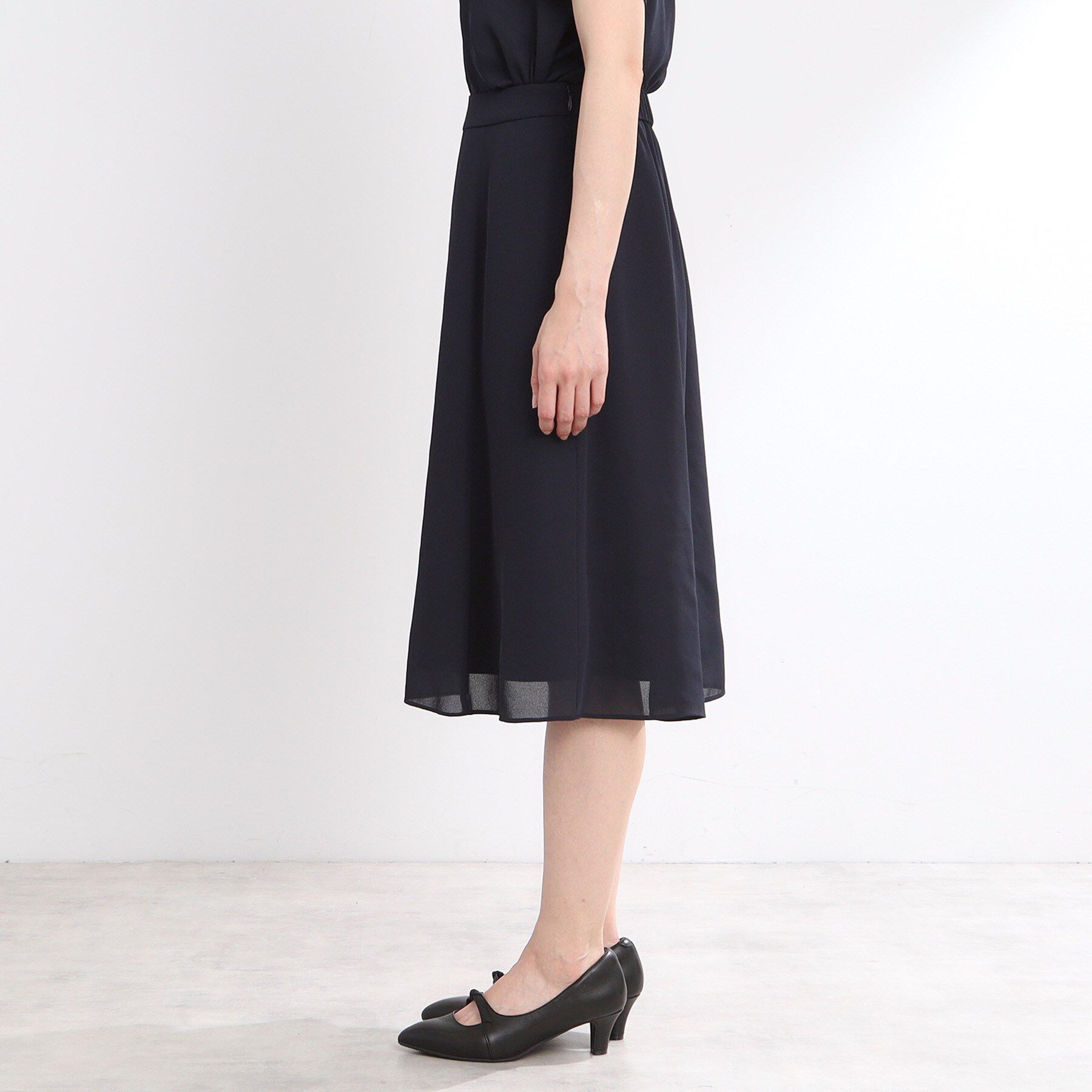 Reflect「【夏SALE／マシンウォッシュ可／セットアップ可】Aラインスカート」|スカート|