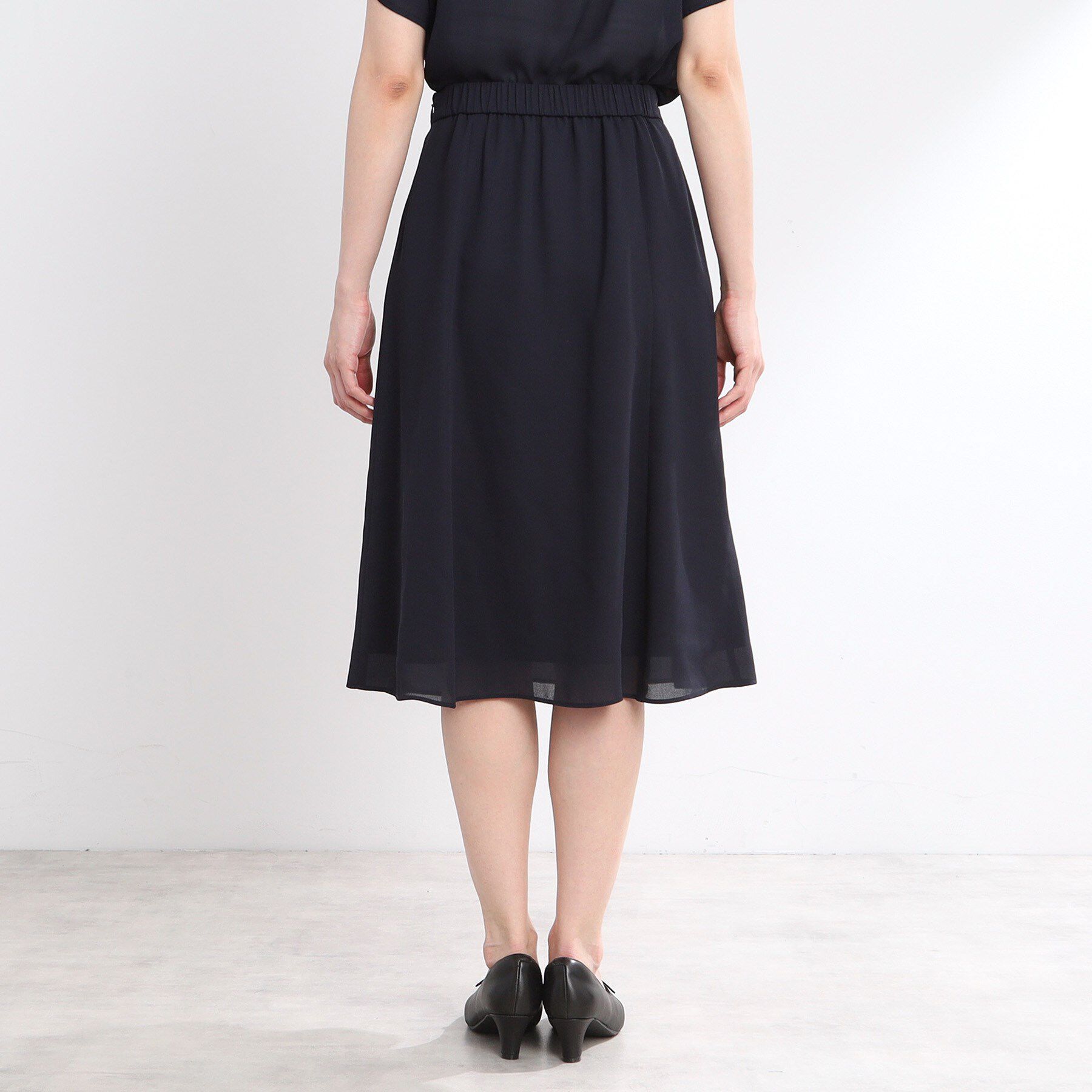 Reflect「【夏SALE／マシンウォッシュ可／セットアップ可】Aラインスカート」|スカート|