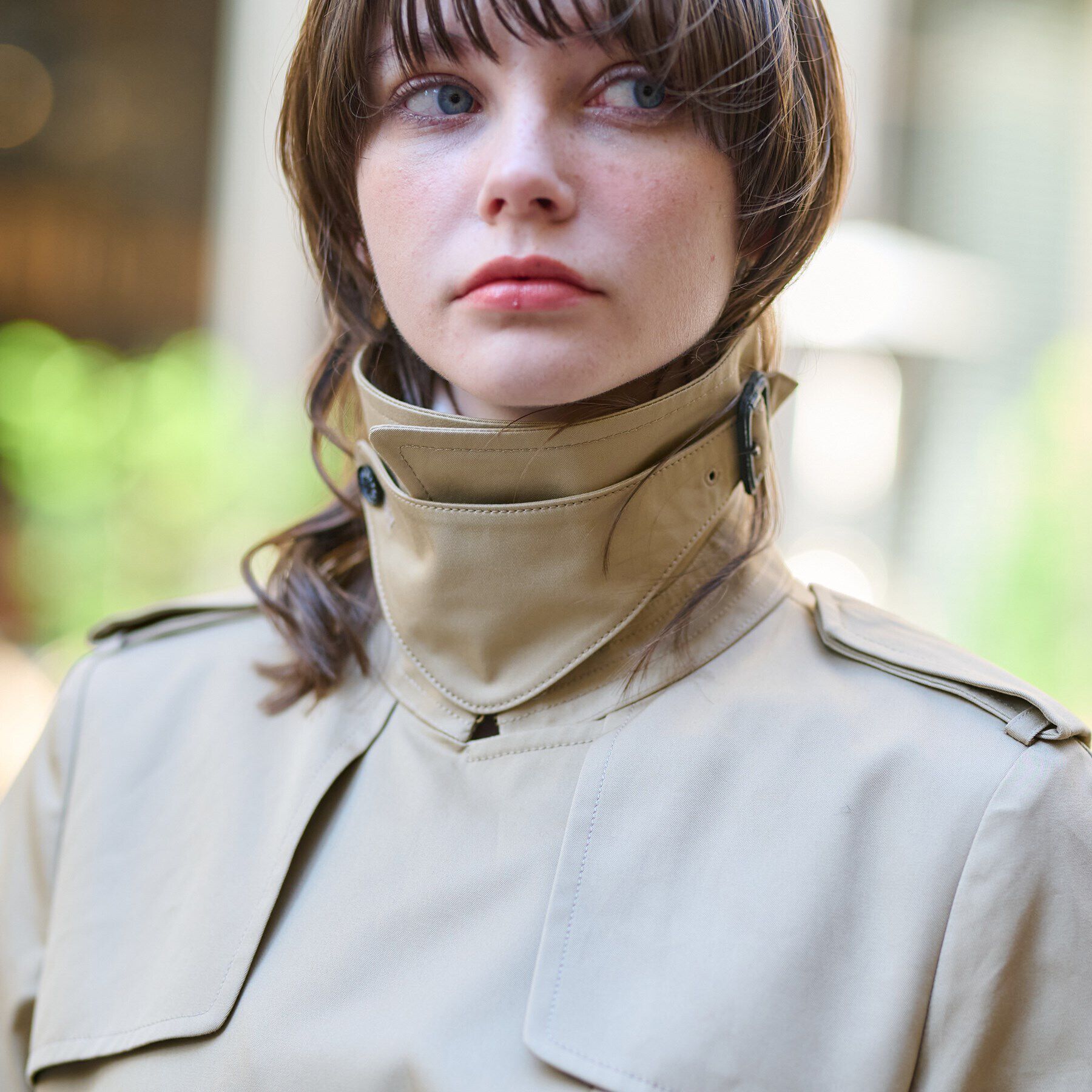 DRESSTERIOR「コットンギャバジントレンチコート」|トレンチコート|