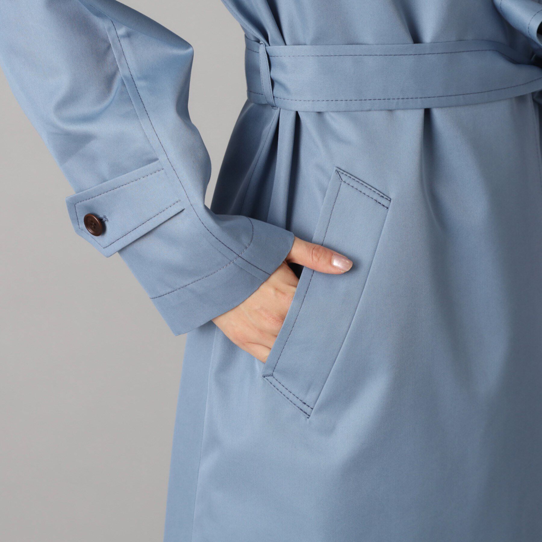 DRESSTERIOR「【上品/美シルエット】ライトトレンチコート」|トレンチコート|