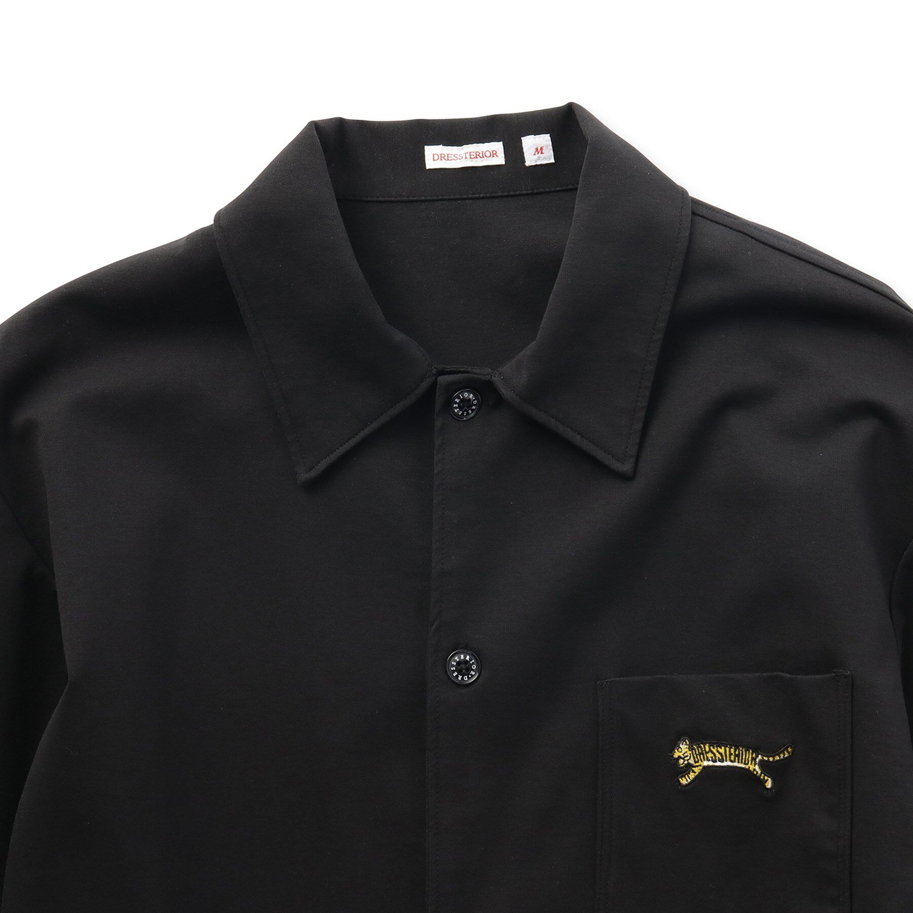 DRESSTERIOR「タイガー刺繍 カットソーシャツ」|シャツ・ブラウス|