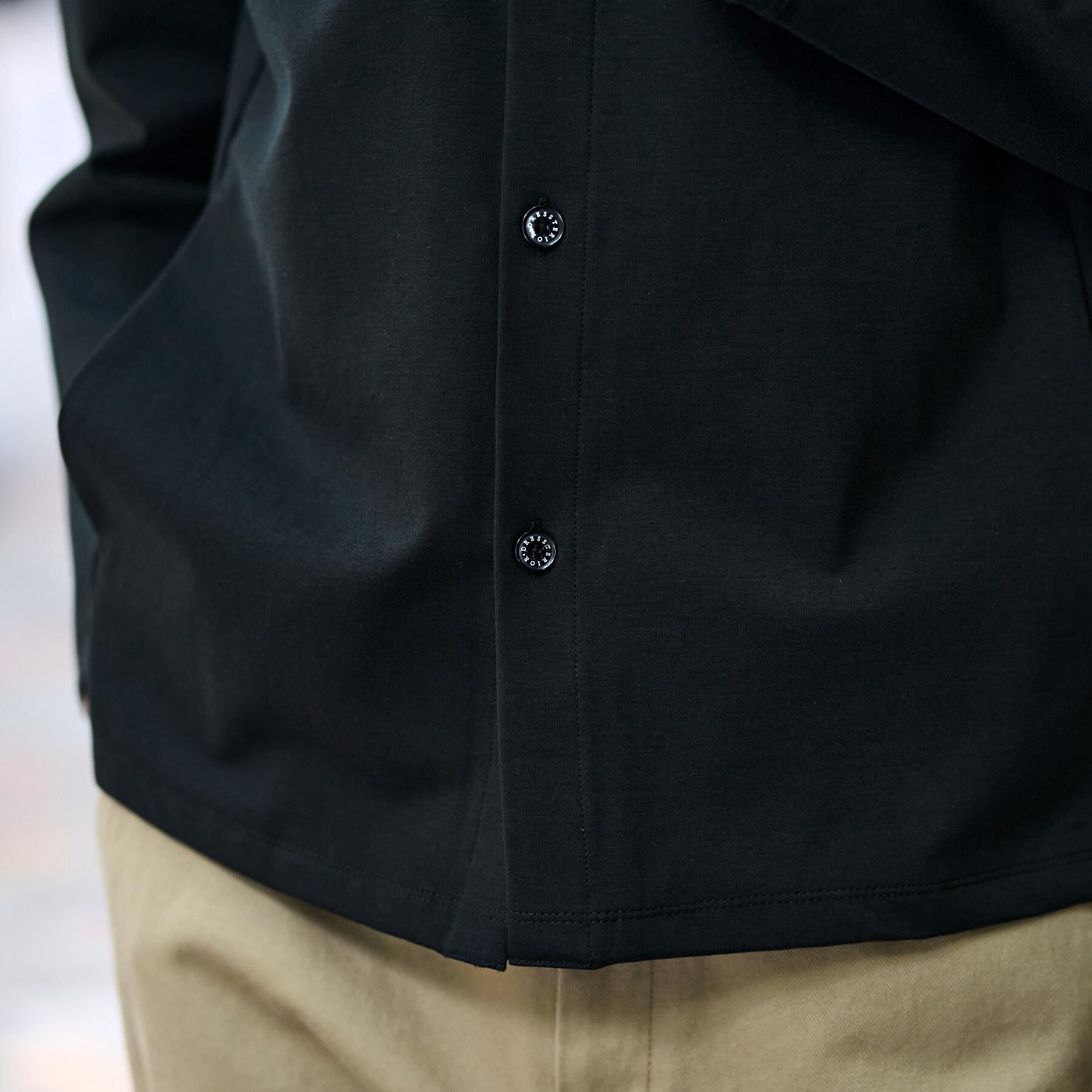 DRESSTERIOR「タイガー刺繍 カットソーシャツ」|シャツ・ブラウス|