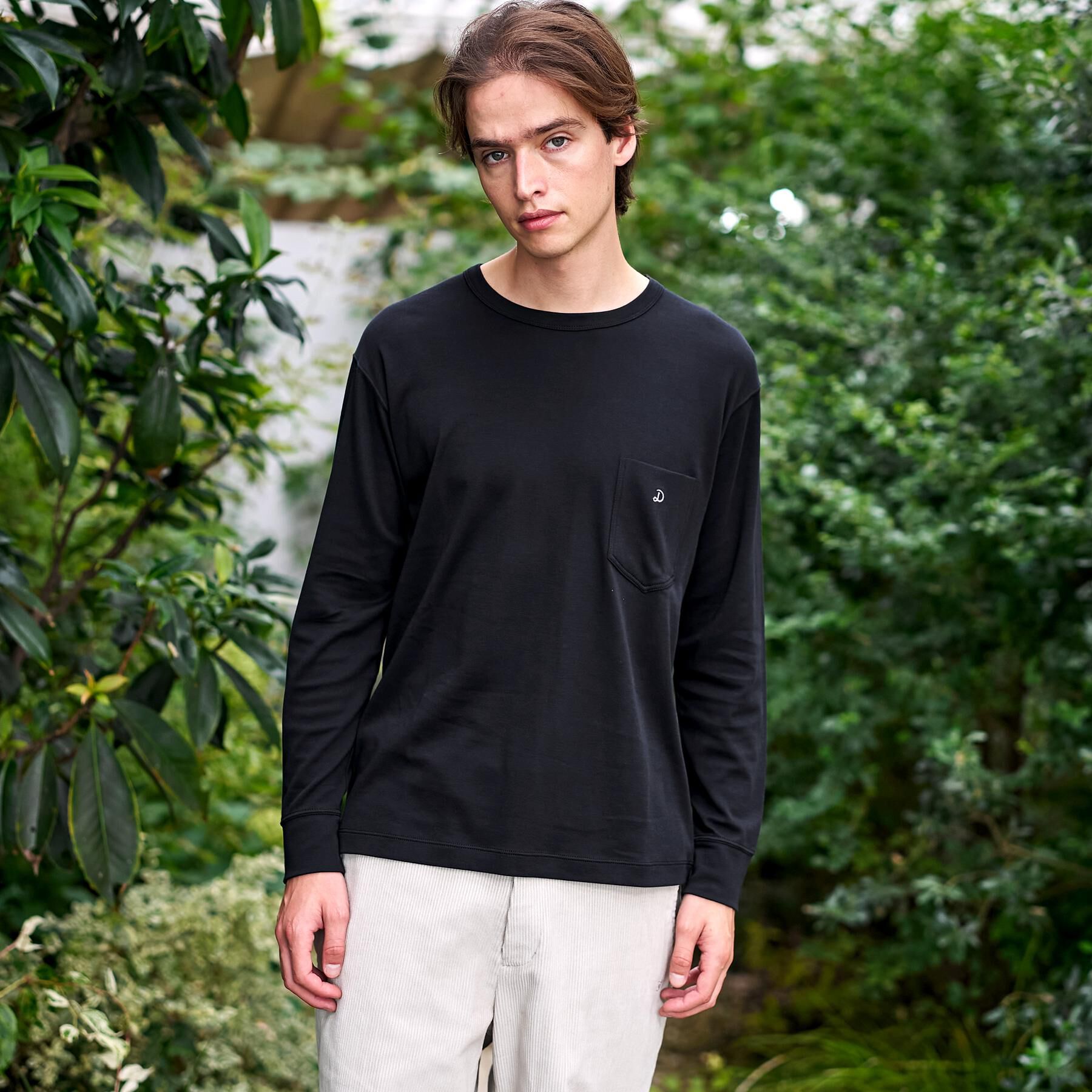 DRESSTERIOR「【吸湿発熱/保湿素材】ホカウル ロングTシャツ」|Tシャツ・カットソー|