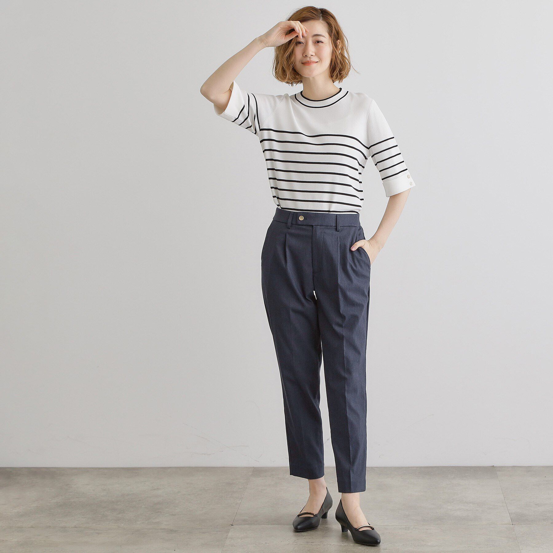 grove「【接触冷感】ハイパーストレッチテーパード」|その他|