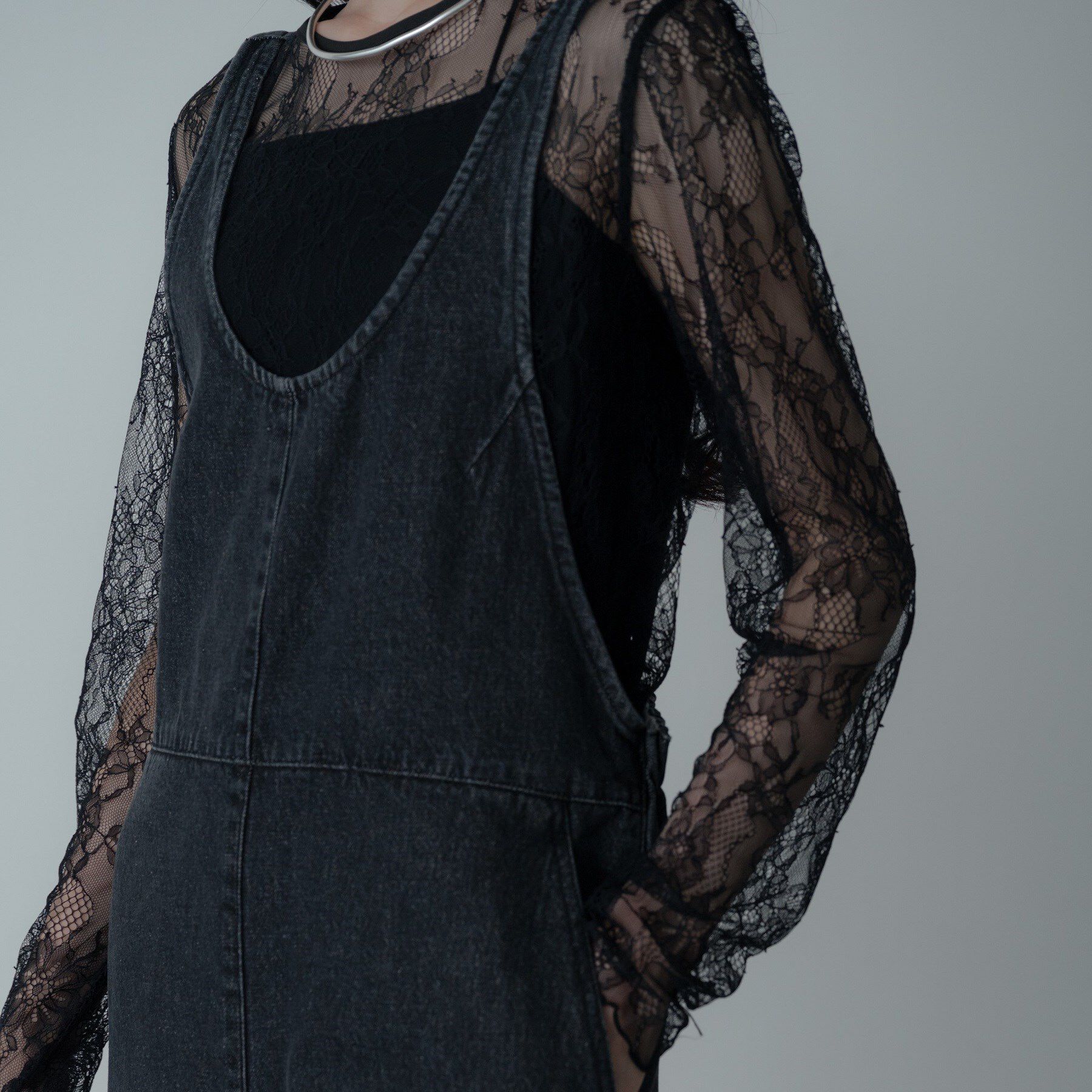 GALLEST「デニムサロペット」|オールインワン|