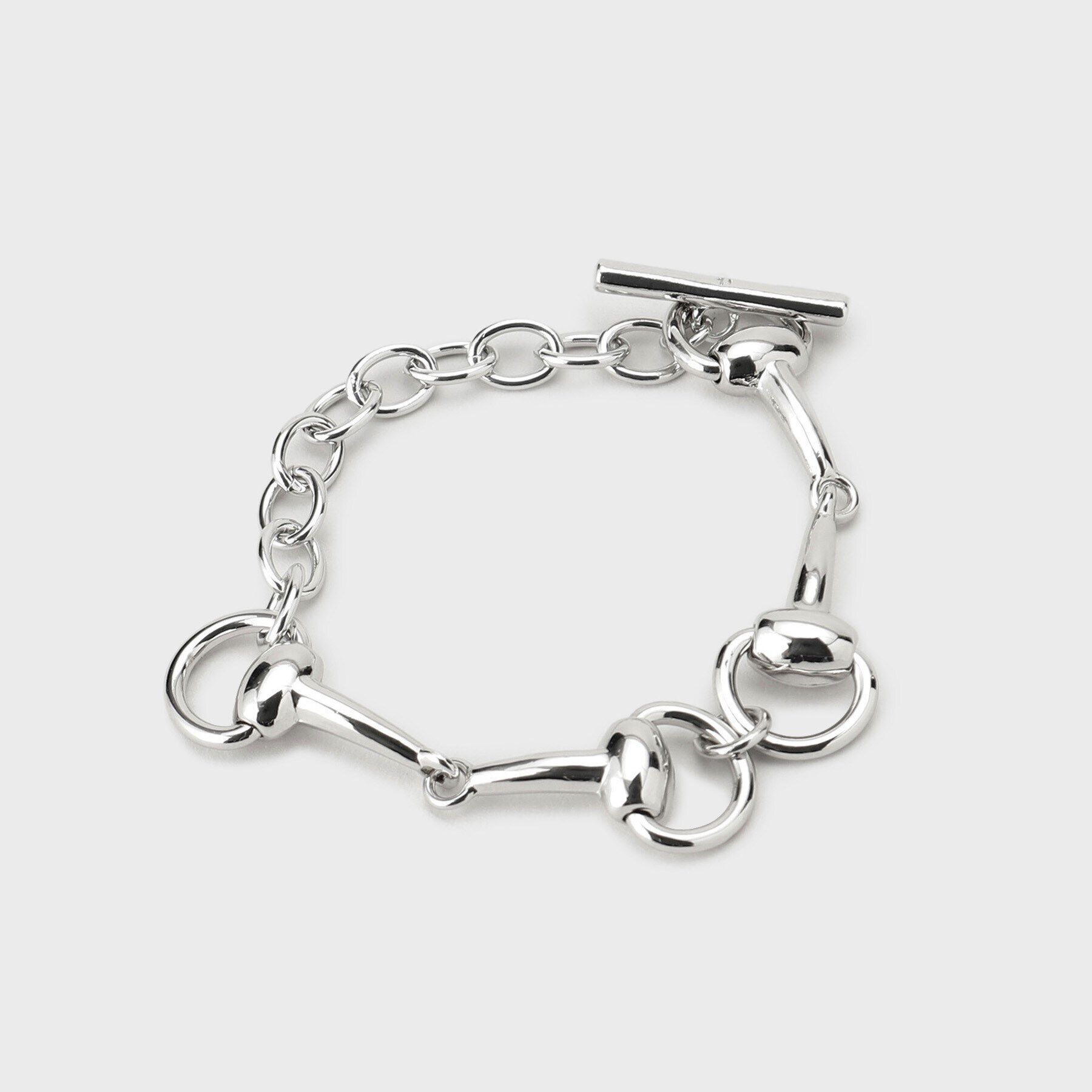 tk.TAKEO KIKUCHI「シャックル＆ビットブレスレッド」|ブレスレット・バングル|シルバー(406)