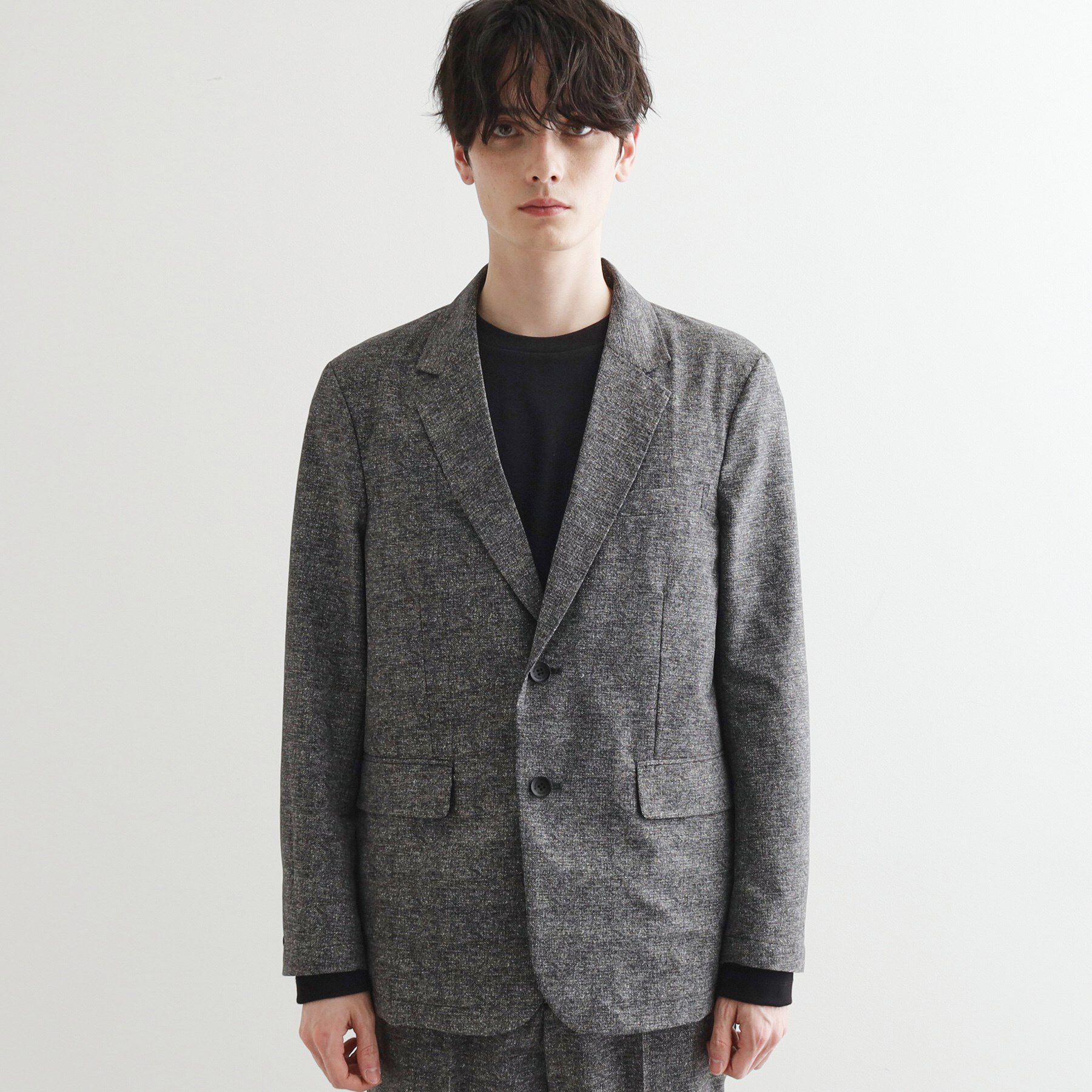 tk.TAKEO KIKUCHI「【洗える／通気性】COOL DOTS(R)テーラードジャケット（セットアップ対応）」|テーラードジャケット|