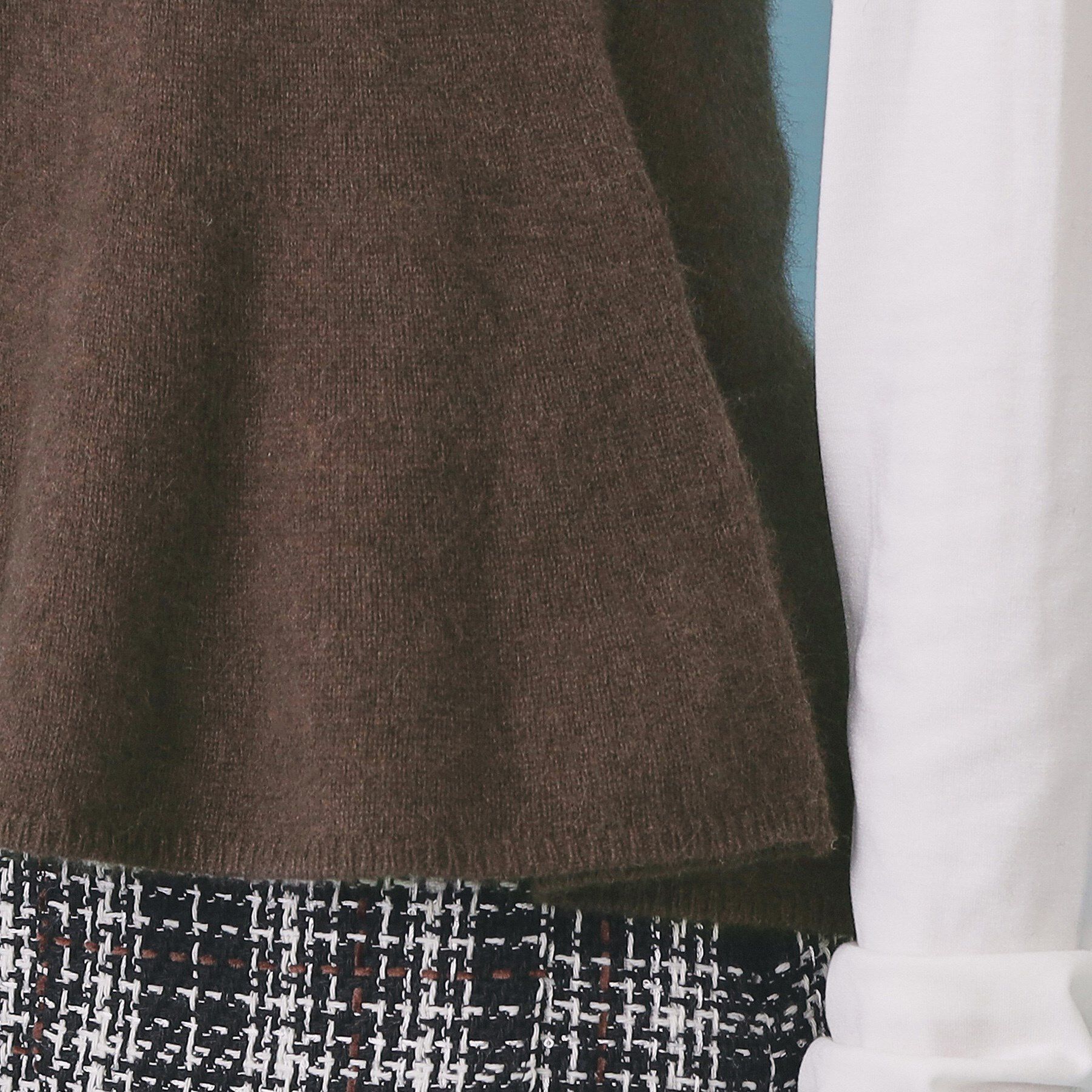 index「ペプラムニットキャミソール/アンサンブル対応【洗える】」|キャミソール|