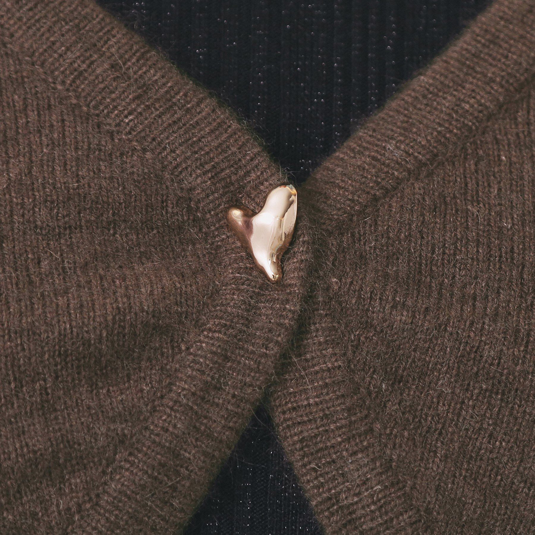 index「ハート釦ニットボレロ/アンサンブル対応【洗える】」|カーディガン|