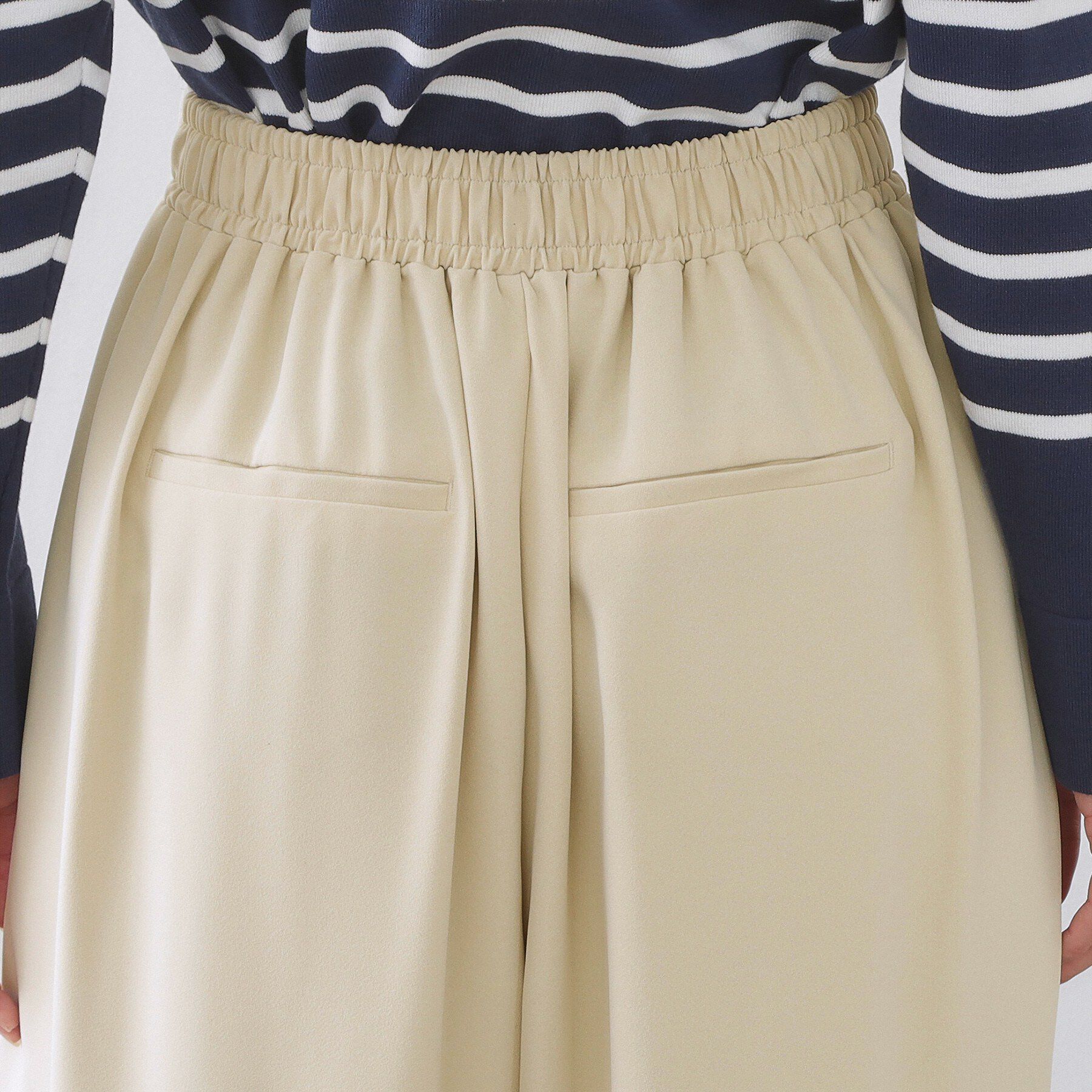 OPAQUE.CLIP「タックイージーワイドパンツ【洗濯機OK】」|その他|