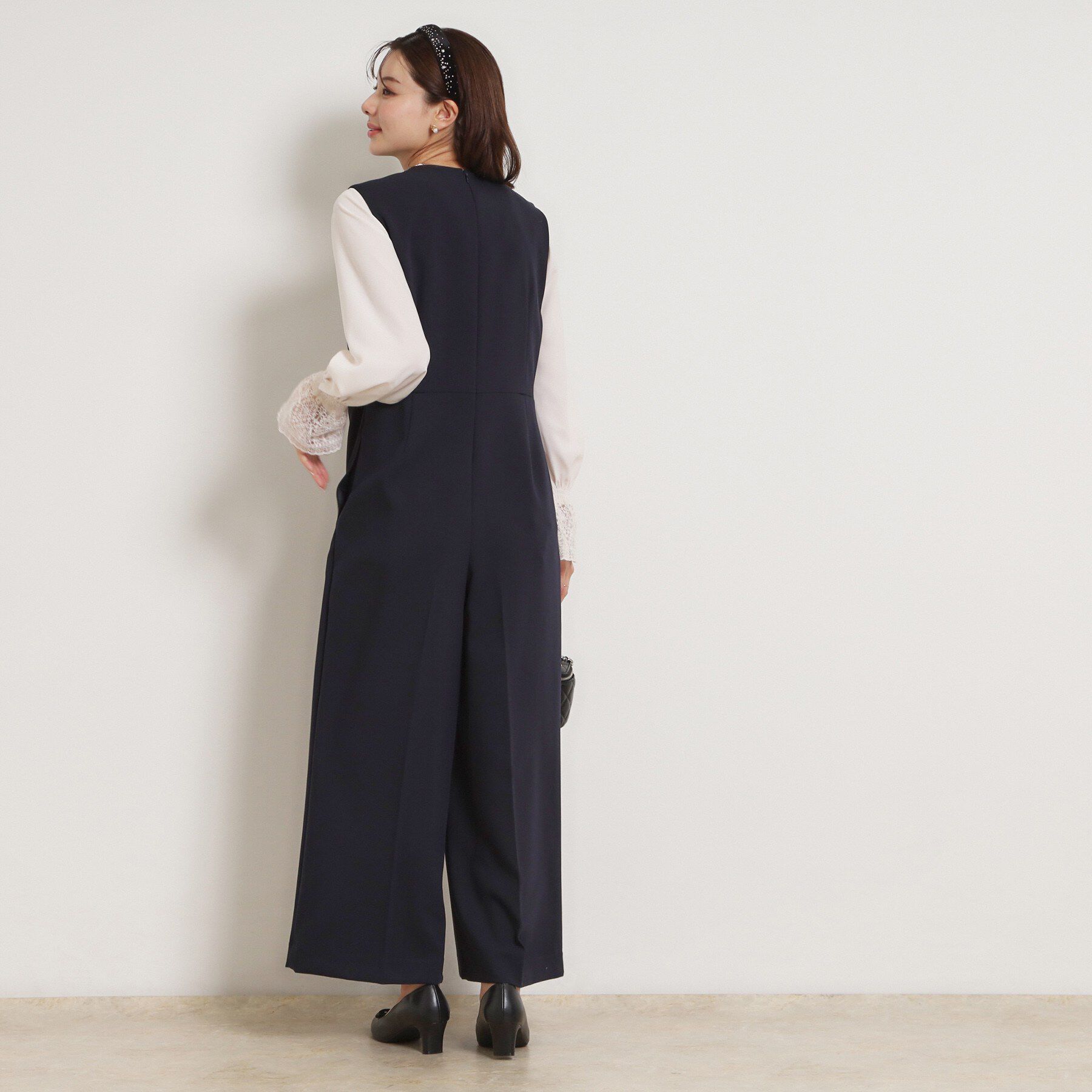 Couture broach「TRダブルクロスオールインワン」|オールインワン|