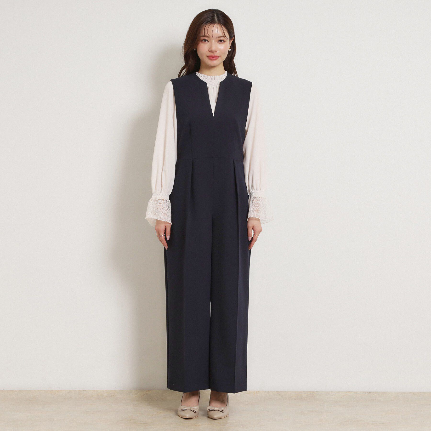 Couture broach「TRダブルクロスオールインワン」|オールインワン|