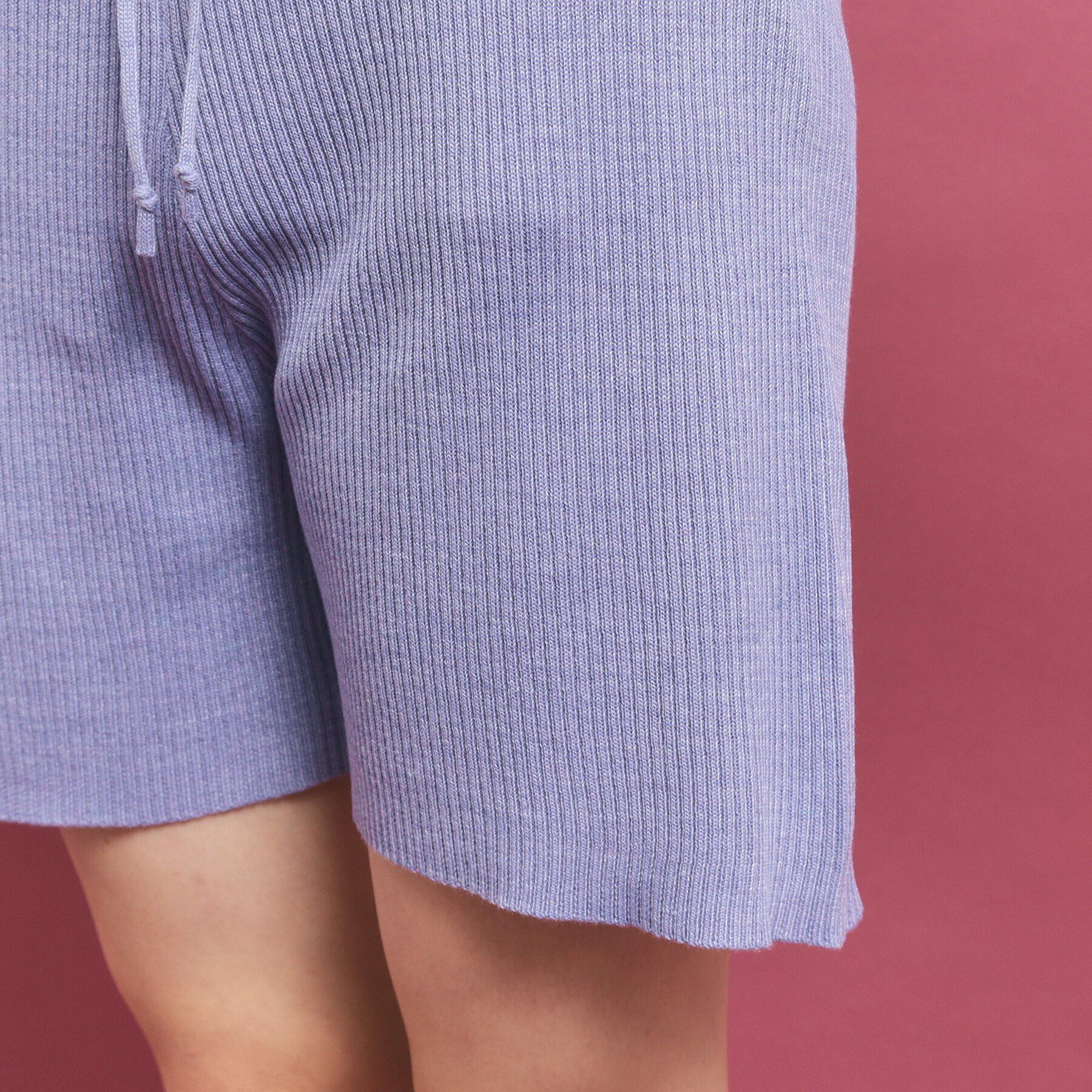 PINK-latte「【セットアップあり】リブニットショートパンツ」|その他|