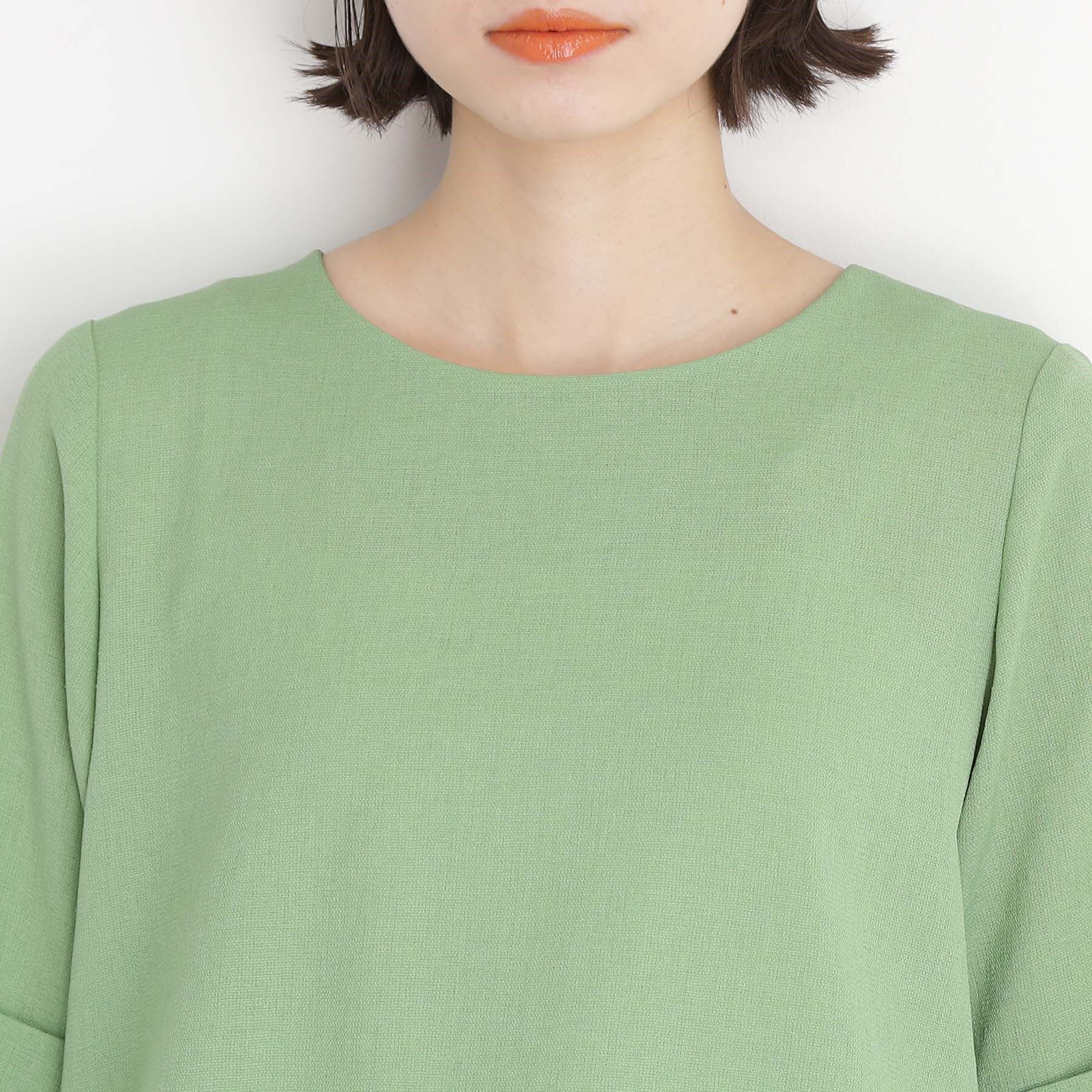 THE SHOP TK「麻調ブラウス【シワになりにくい/洗える】」|シャツ・ブラウス|