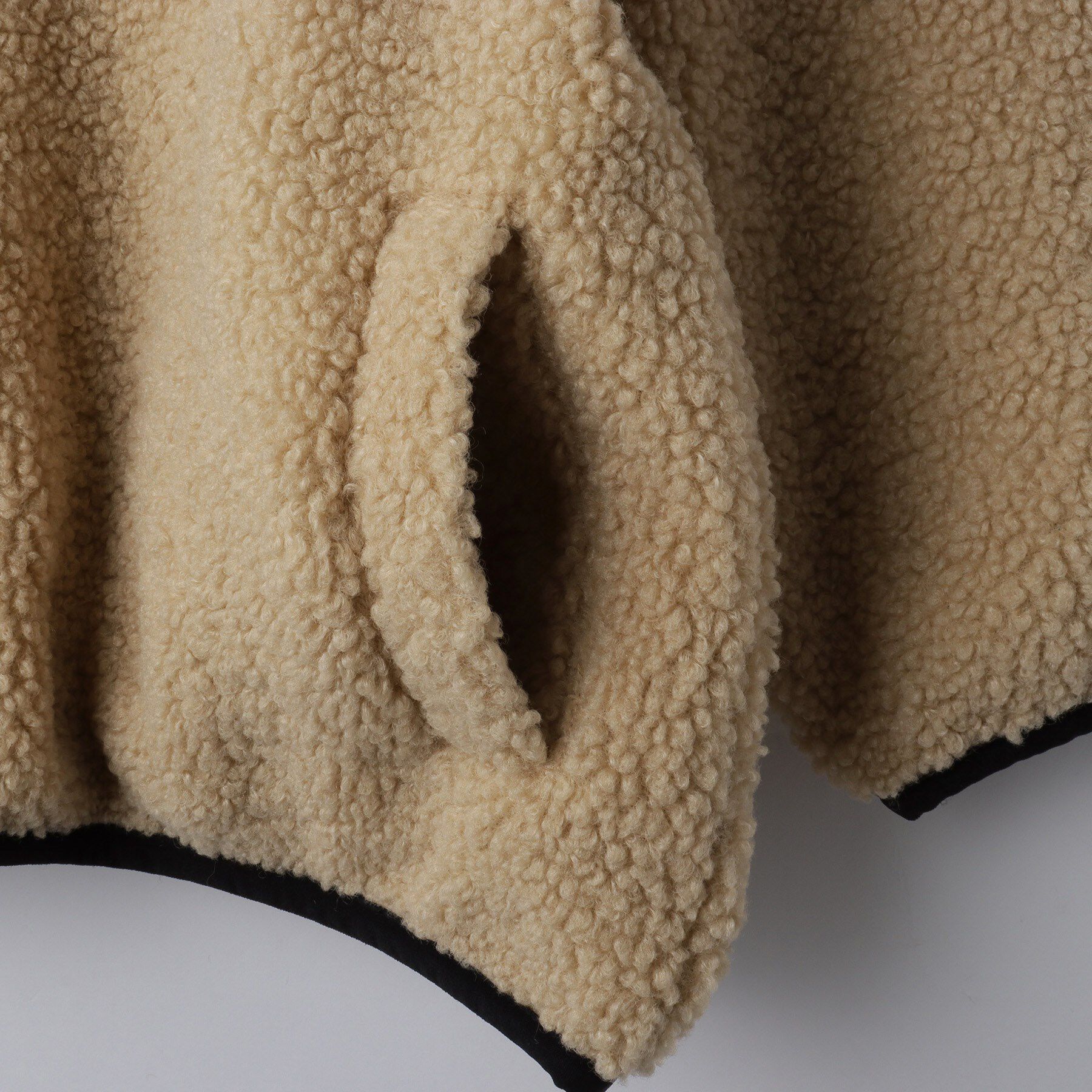 THE SHOP TK「【110－160】ボアリバーシブブルゾン/洗濯機OK」|ブルゾン・スタジャン|