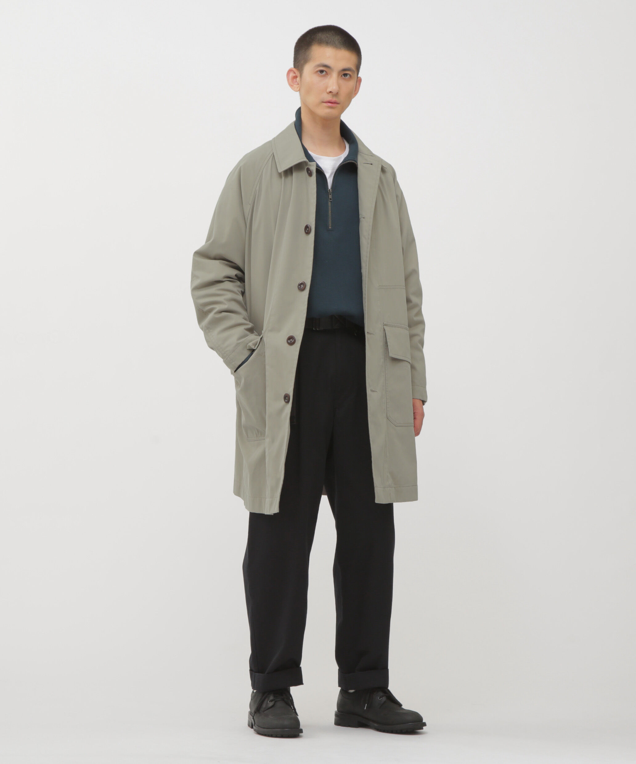 MHL.「WORN COTTON NYLON COAT」|その他|
