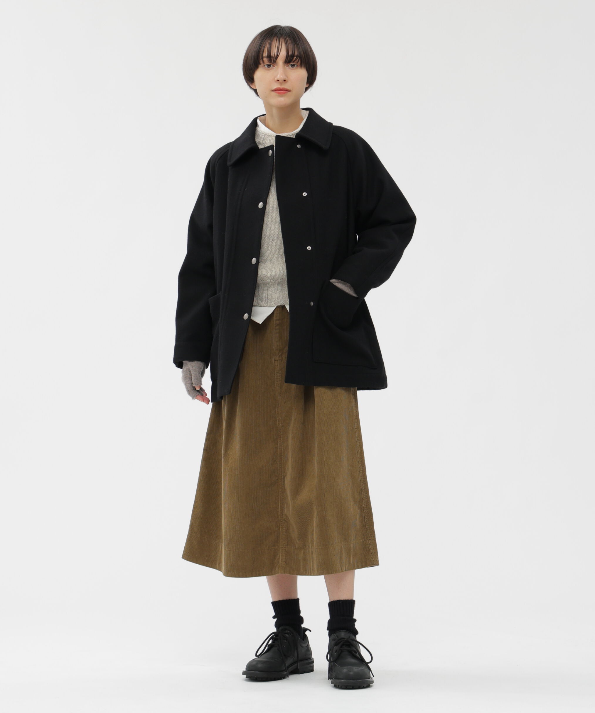 MHL.「BASIC WOOL MELTON COAT」|その他|