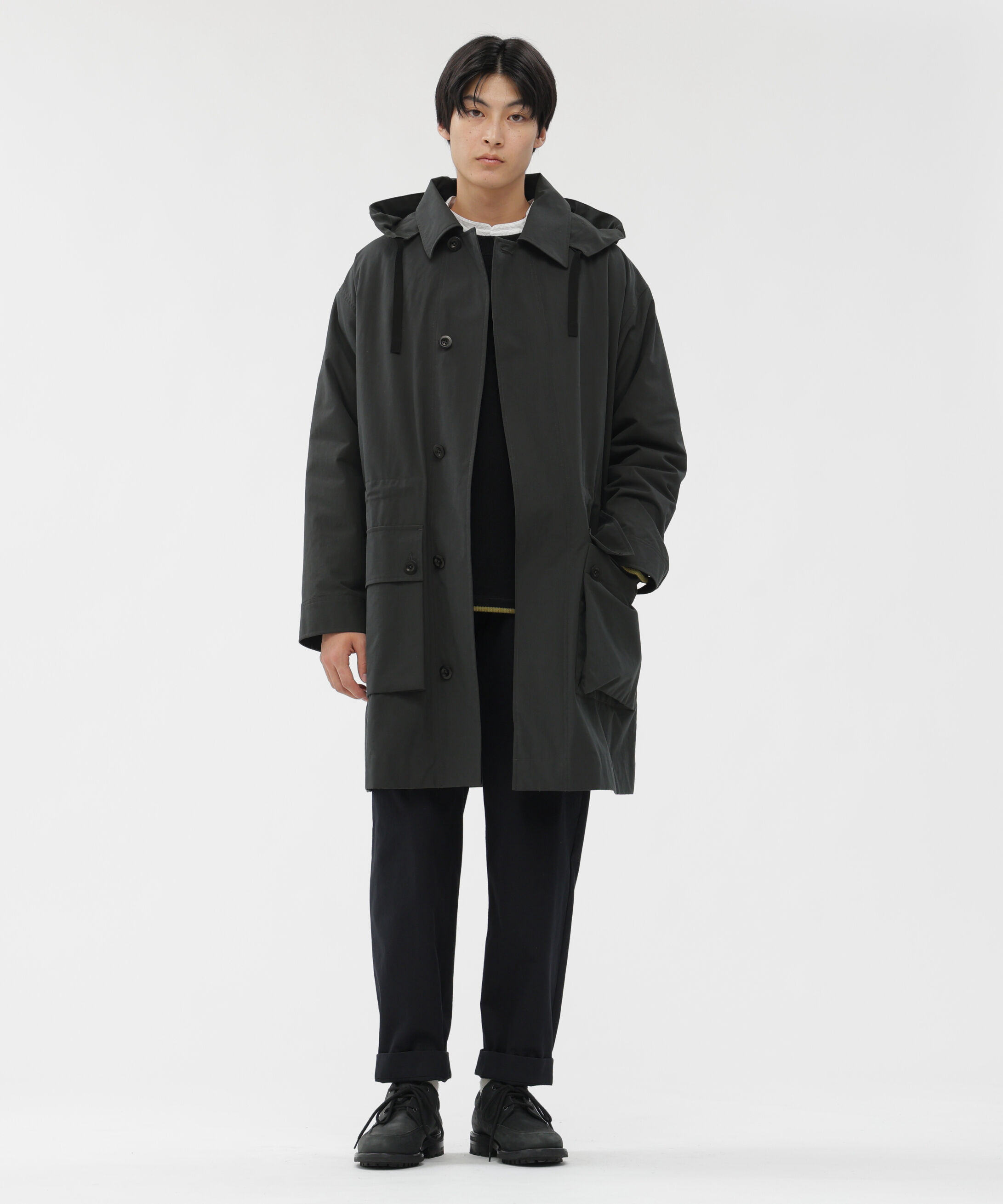 MHL.「BRUSHED COTTON CANVAS COAT」|その他|