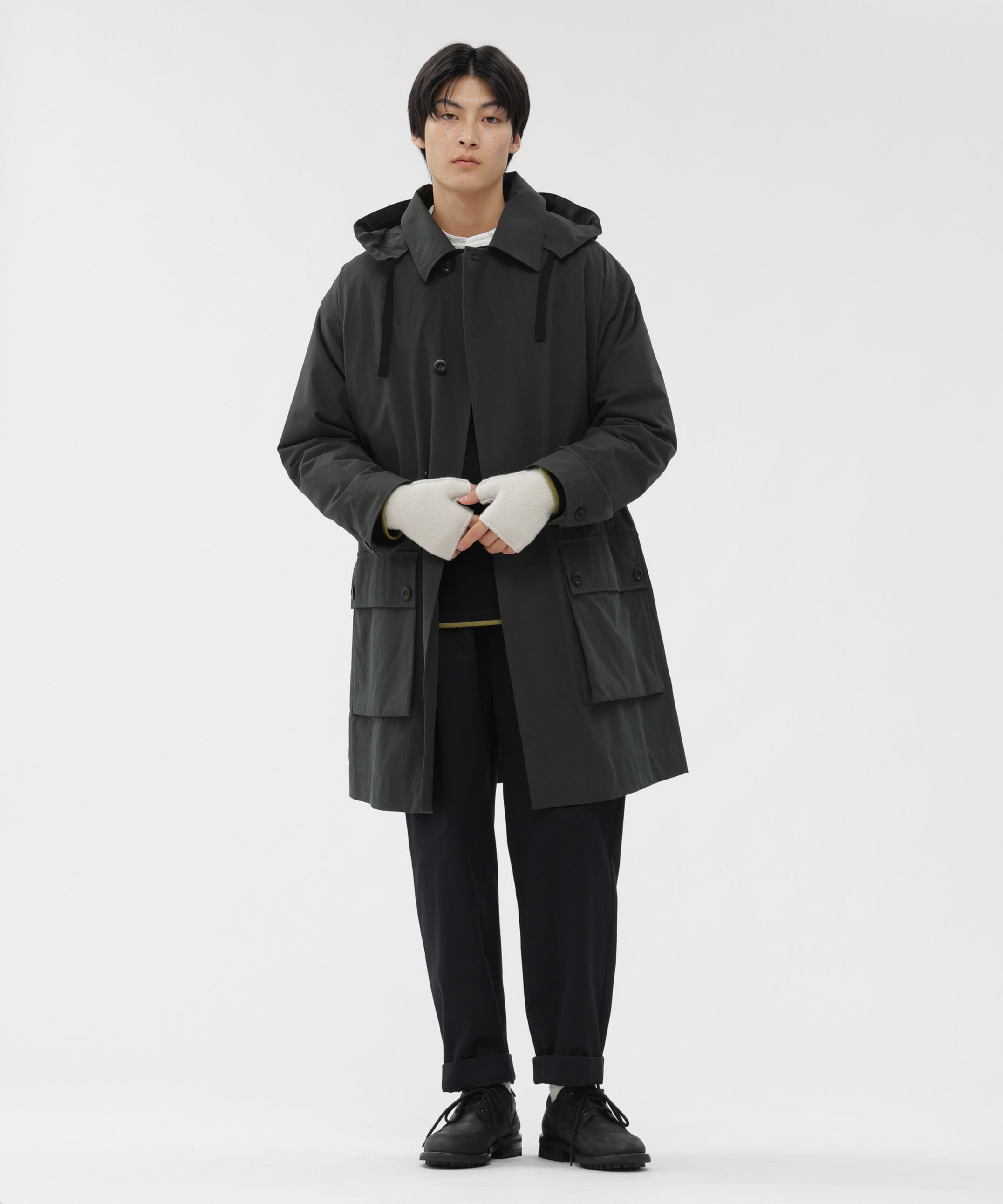 MHL.「BRUSHED COTTON CANVAS COAT」|その他|
