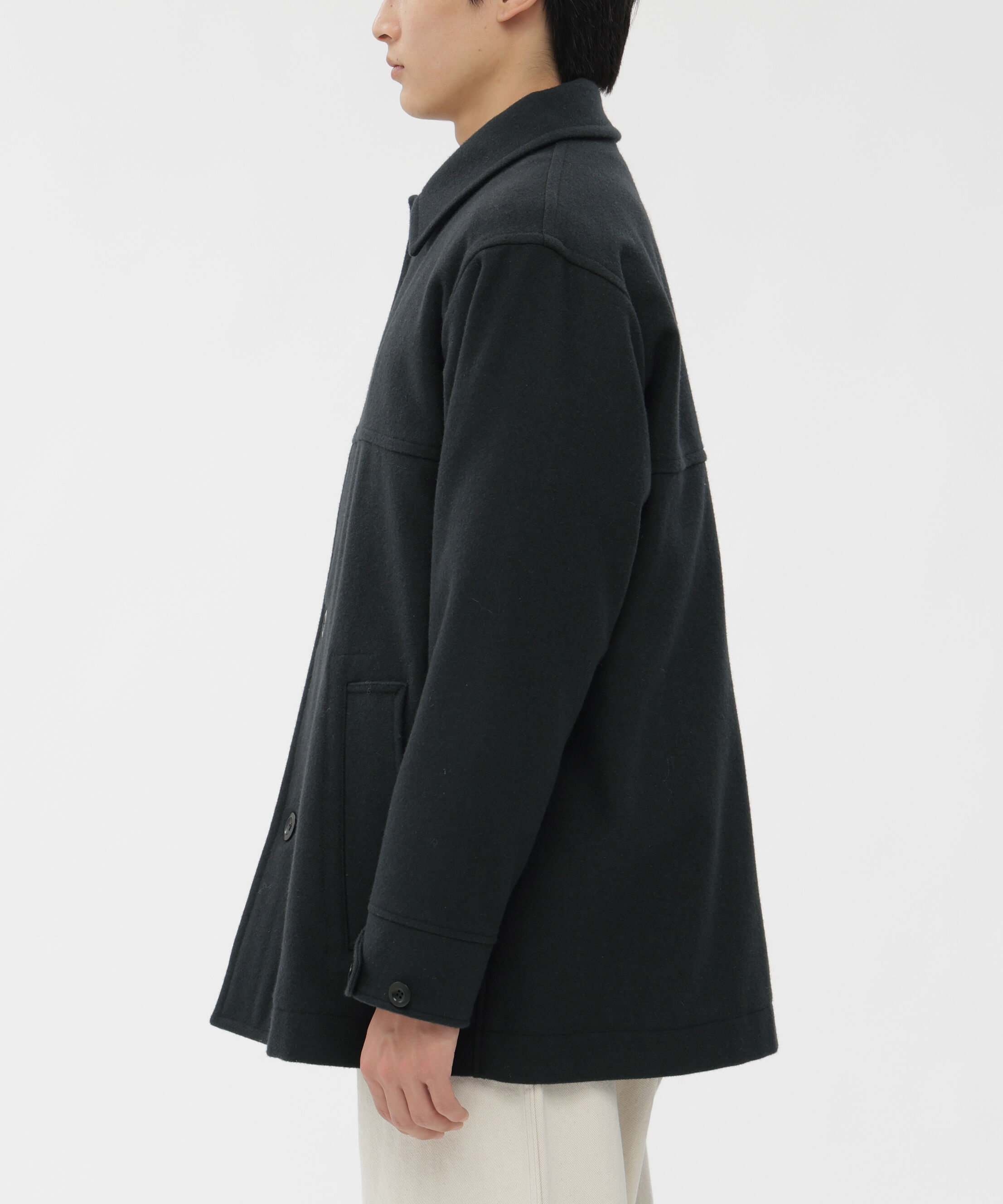 MHL.「BASIC WOOL MELTON COAT」|その他|