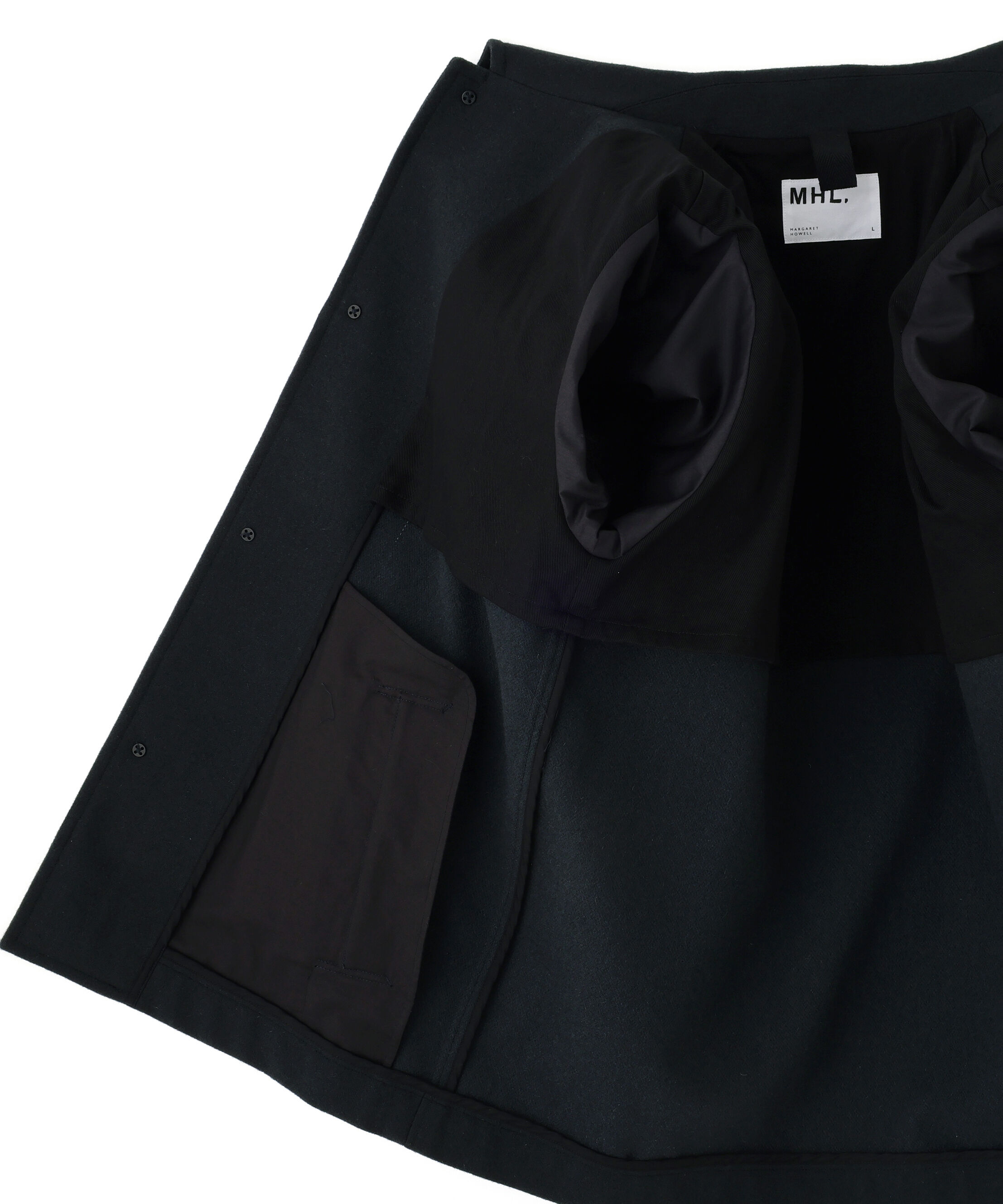 MHL.「BASIC WOOL MELTON COAT」|その他|